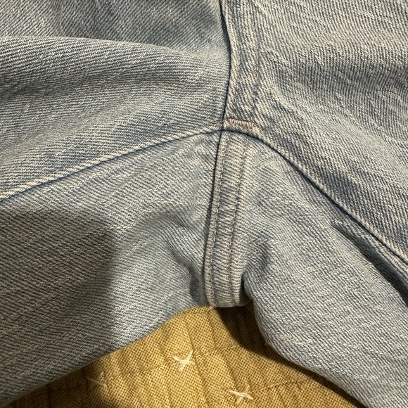 Madewell Women’s The Perfect Vintage Wide Leg Crop Jeans Size 14W (gently used) - Picture 10 of 11